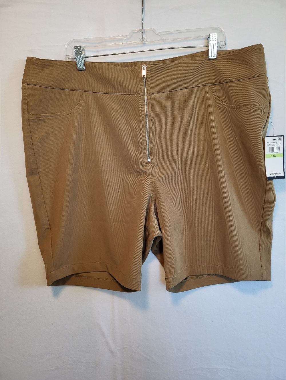 NWT Danielle Bernstein Dress Shorts Size 18W